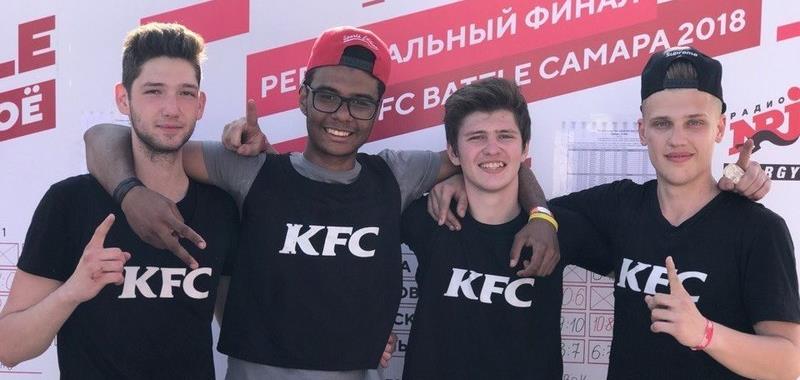 Казанцы стали победителями турнира по стритболу KFC Battle в Поволжье